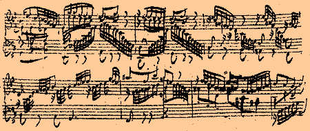 Johann Sebastian Bach: Praeludium h-moll für Orgel, Autograph
