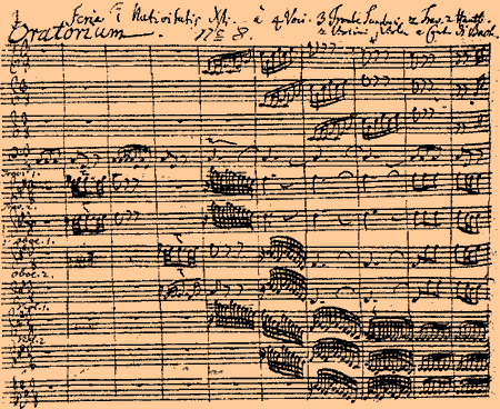 Johann Sebastian Bach: Weihnachtsoratorium, Autograph